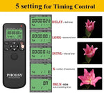 PHOLSY camera remote control LCD display screen