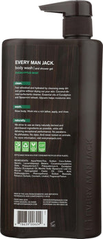 Every Man Jack body wash pump bottle lifestyle angle