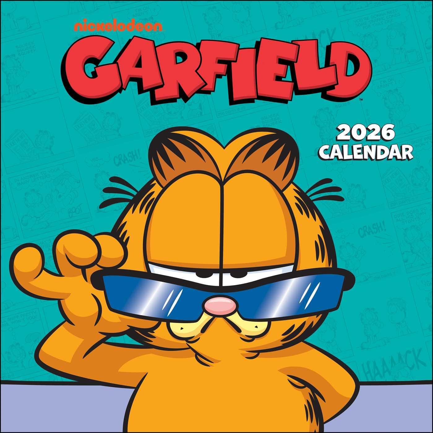 Garfield 2026 Wall Calendar - Image 1