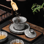 LingXuanGe traditional Gongfu tea set packaged in gift box