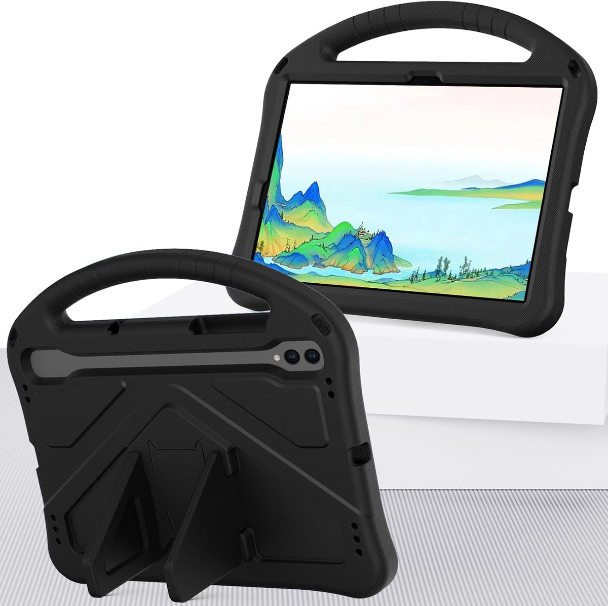 UUcovers lightweight EVA case angled side profile