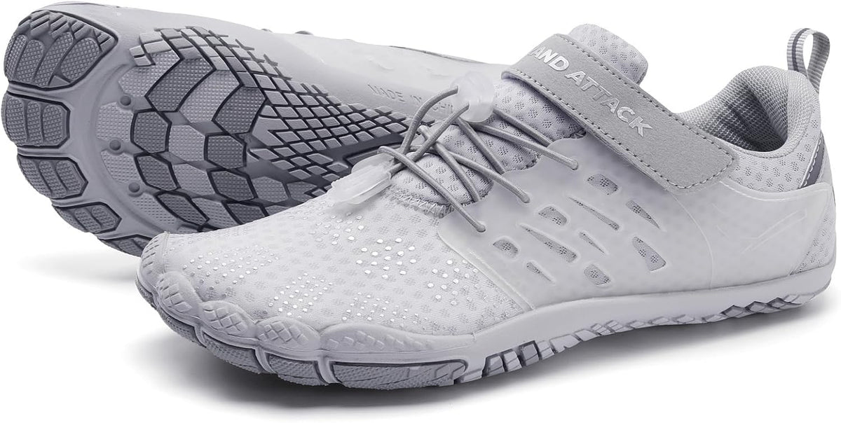 Grand Attack gym cross trainer shoes rear heel view
