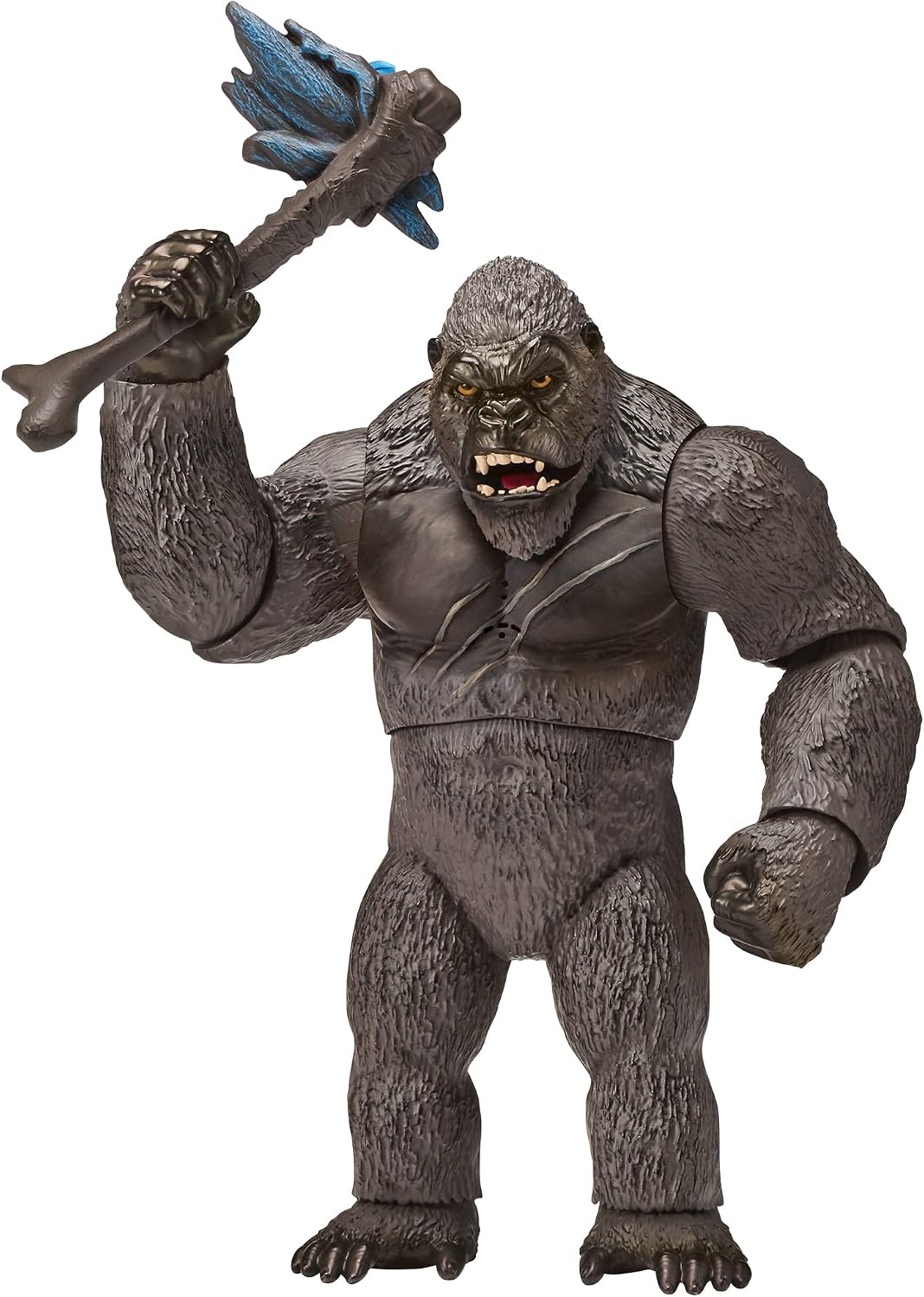 Playmates Godzilla vs Kong Mega Kong figure front view action toy