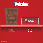 Twizzlers low fat strawberry flavored licorice style party snack