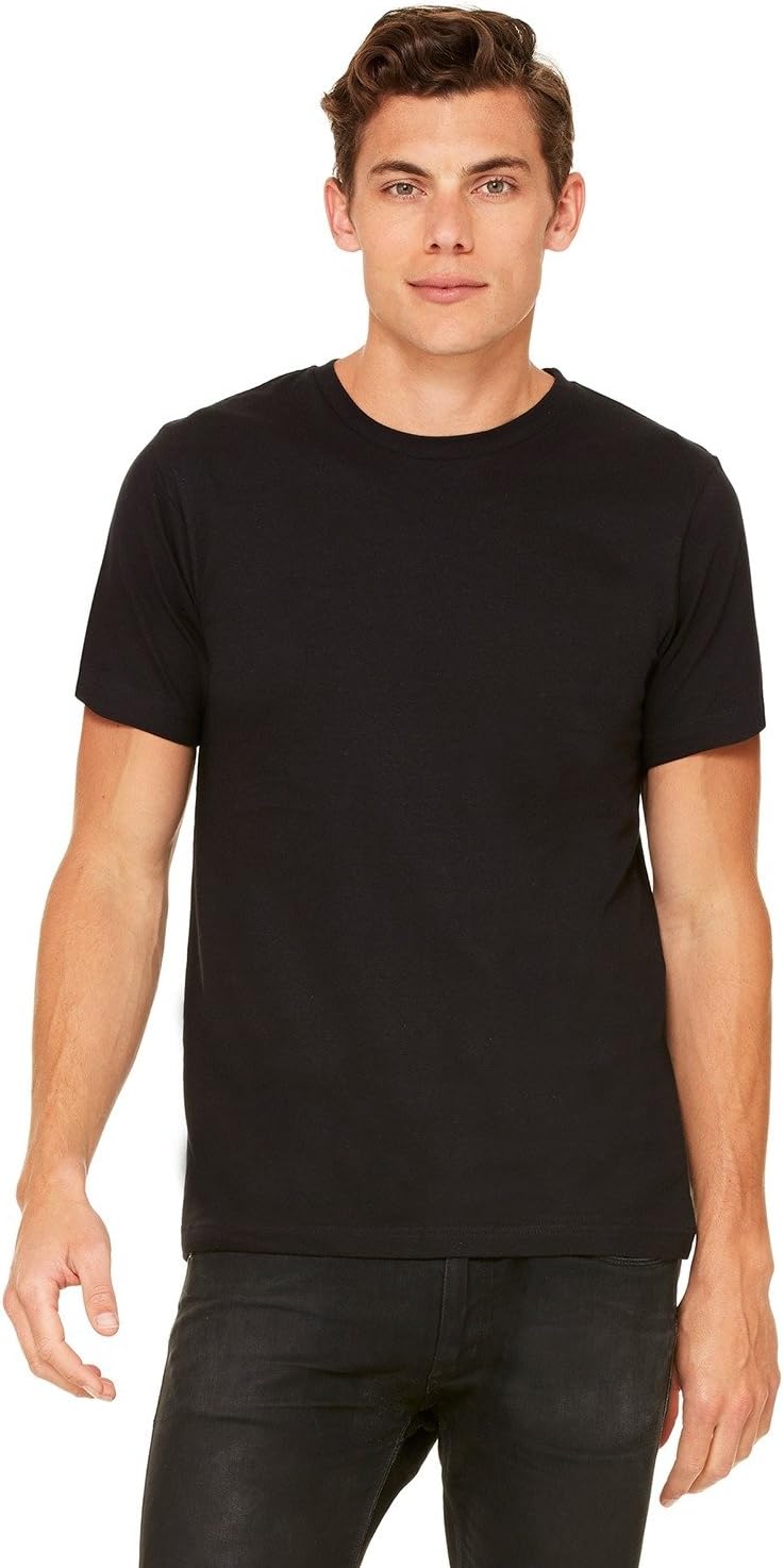 Bella Canvas Men's Poly-Cotton S/S Tee - Image 10