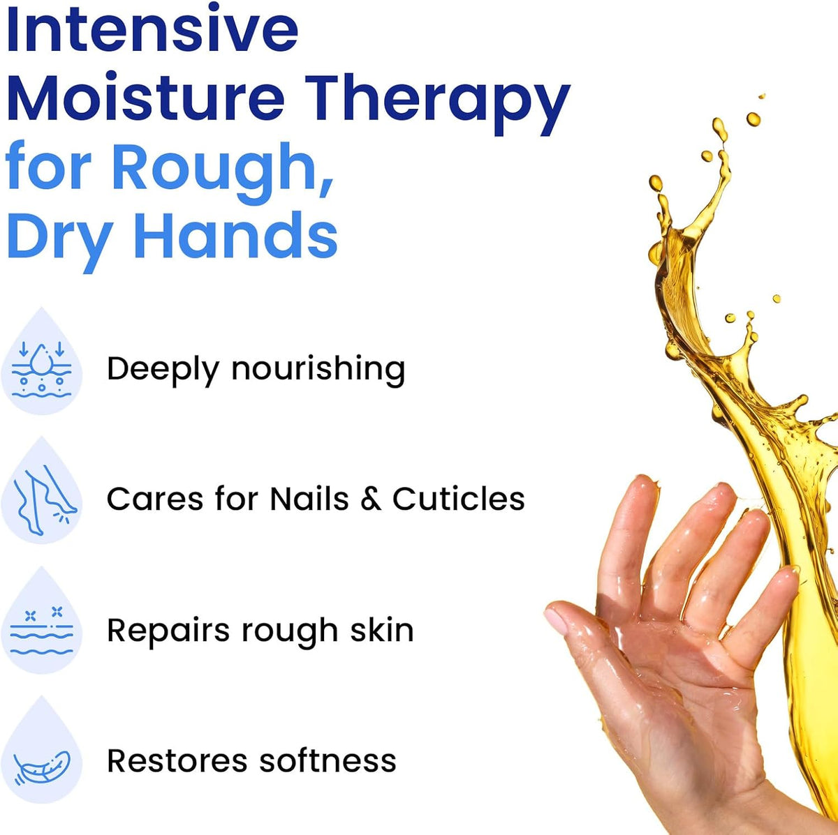 Bloomora moisturizing gloves back label details