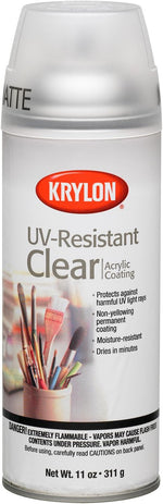 Krylon Spray Paint, Clear, Gloss, Solvent, 11 oz K01305007-1 Each - Image 9
