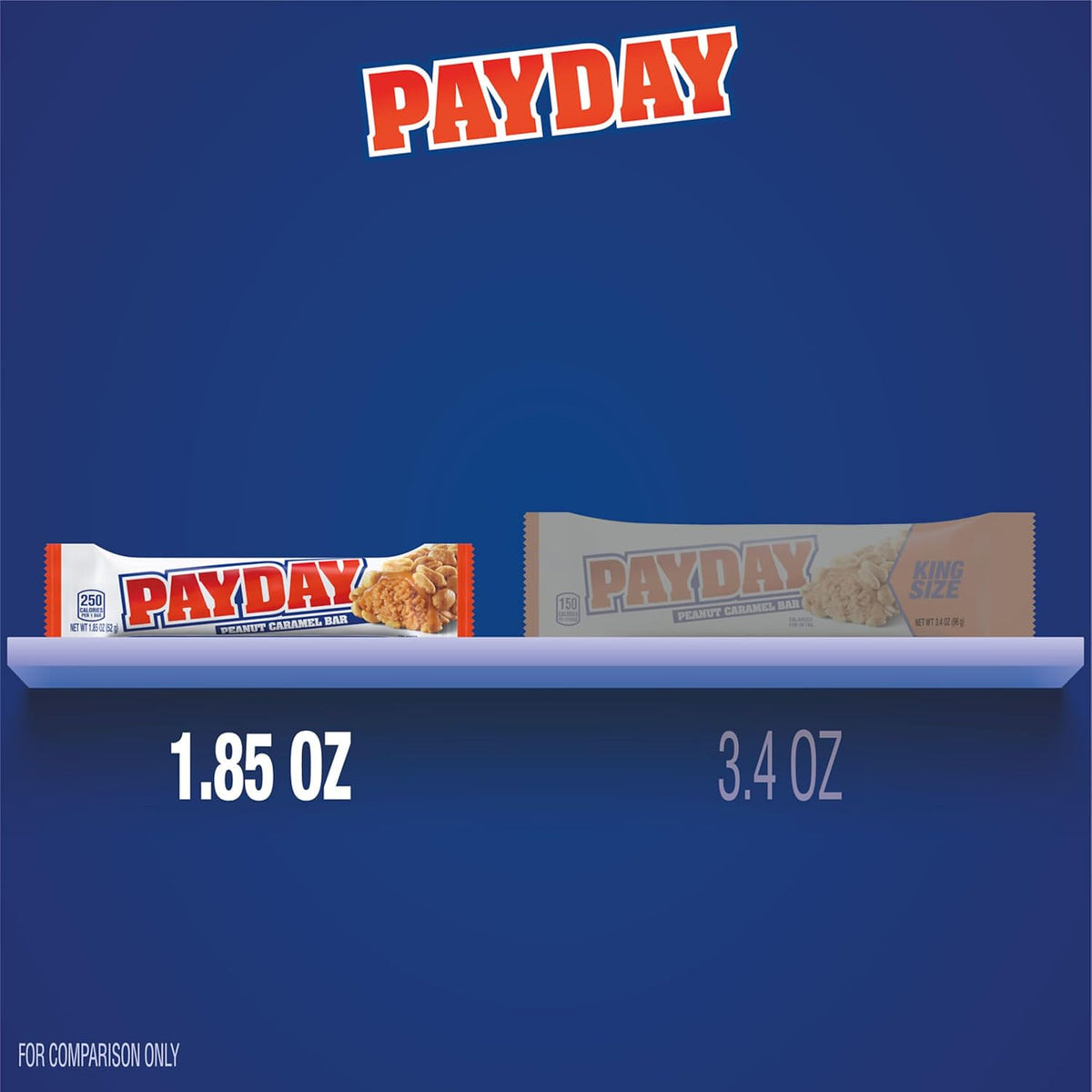 Hershey's Payday sweet and salty peanut caramel snack bar