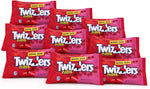 Twizlers Licorice Nibs Cherry KING SIZE - 10 Pack of 4.28 oz (42.8oz total) Individually Sealed Bags -Low Fat Snack, Red Chewy Sweet Candy - Image 9