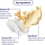 Back label of Bliss fragrance free daily moisturizer showing ingredient list.