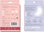 Rael medical grade hydrocolloid pimple patches applied to facial acne hot spots