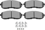 SCITOO Disc Brake Pads Sets Front Ceramic Brake Pads w/Hardware D273 | For Honda For Accord 1984-1985,For Civic 1988-2000,For Civic del Sol 1993-1997,For CRX 1988-1991 - Image 9