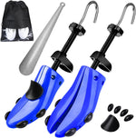 Eachway Pair of Professional 2-Way Premium Shoe Stretcher Tough Plastic Shoe Trees, Adjustable Length & Width Durable Shoe Shaper for Men and Women (Large) - Image 9