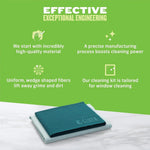 E-Cloth 2-piece set lifestyle use on glass mirror