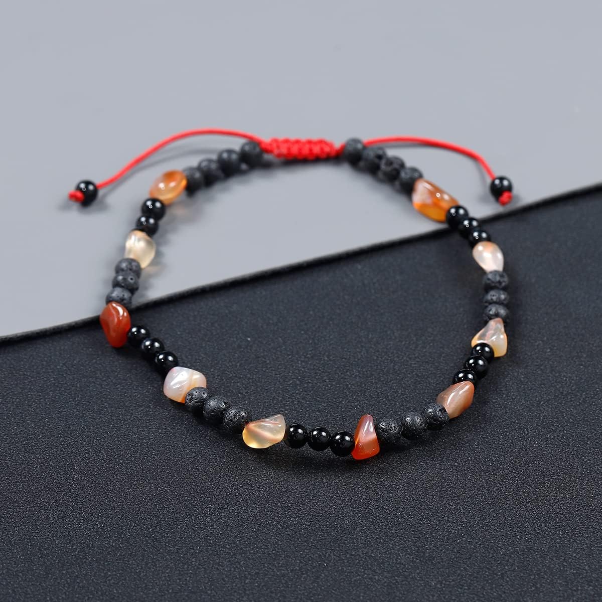 Jewever adjustable crystal anklet clasp view