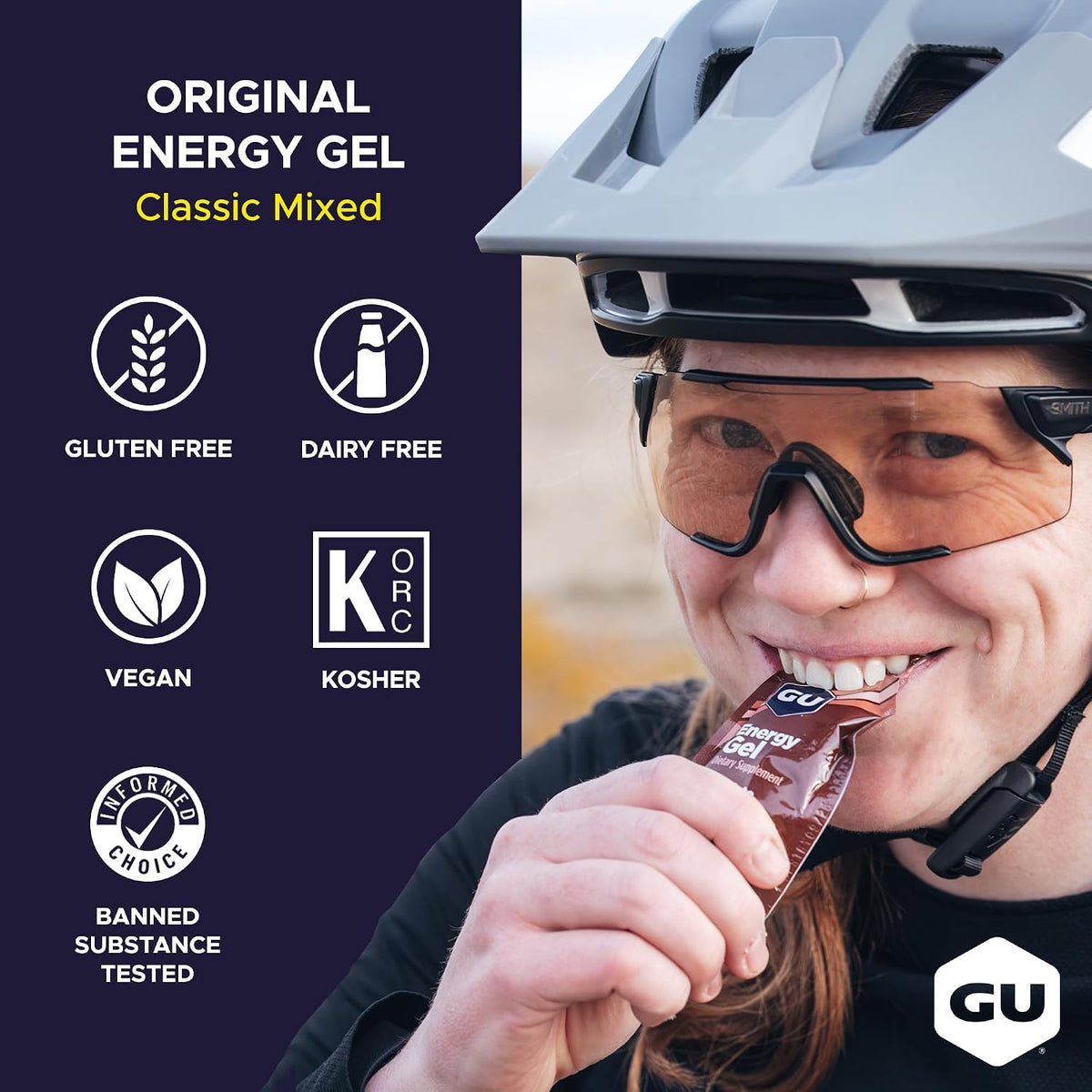 GU Energy Gel individual 1.1 Fluid Ounces single serve pouch