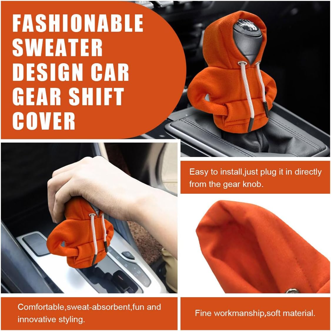 JOYCOURT universal gear shift cover close up texture