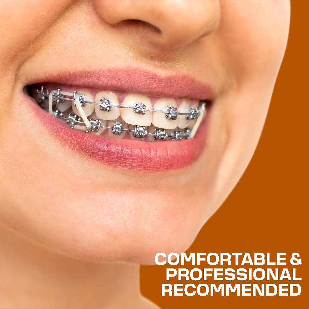 Natural latex braces rubber bands package layout