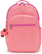 Kipling womens Seoul Go XL Backpack, Padded, Adustable Backpack Straps, Zip Closure, black tonal, One Size - Image 14