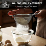 Walfos kitchen sifter set hanging for easy storage