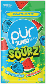 Premium three times larger chiclet size gum pieces display