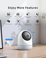 Andyssey indoor camera dual band wifi setup