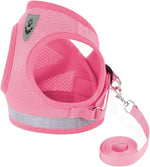 Cat Harnesses and Puppy Harness with Leashes Set, Escape Proof Cat Harness, Adjustable Reflective Soft Mesh Vest Fit Puppy Kitten Rabbit Ferrets's Outdoor Harness - Image 10