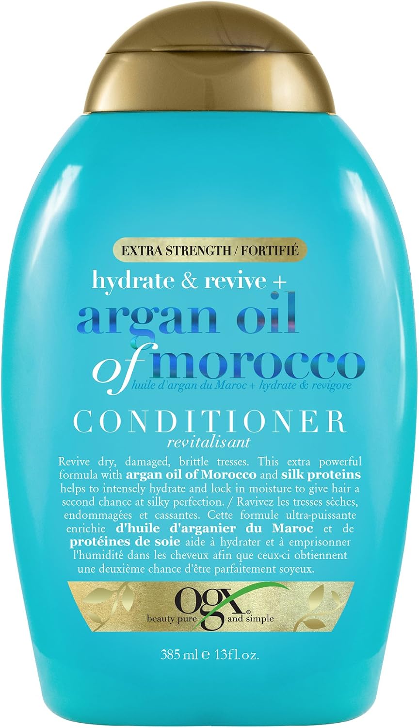 OGX Extra Strength Hydrate And Revive Argan Oil Of Morocco Conditioner front view