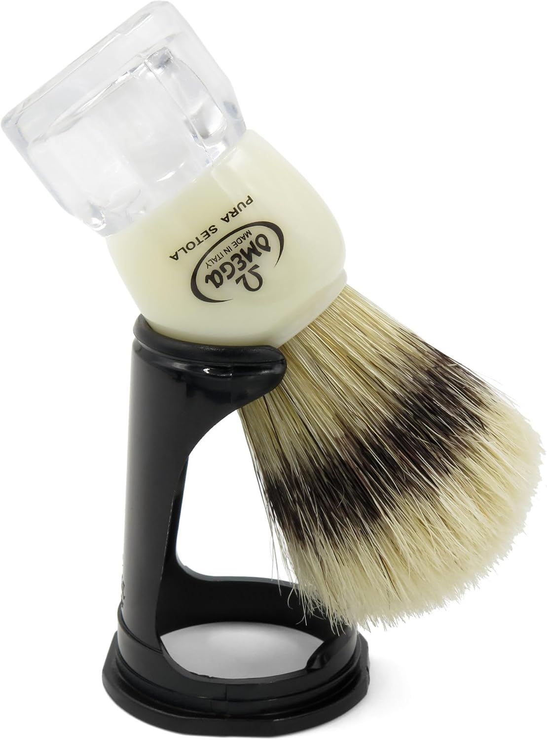 Onomie Omega 81054 natural boar bristle close up