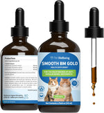Pet Wellbeing Smooth BM Gold for Cats - Gentle Constipation Relief for Felines - Natural Herbal Supplement 2 oz (59 ml) - Image 10