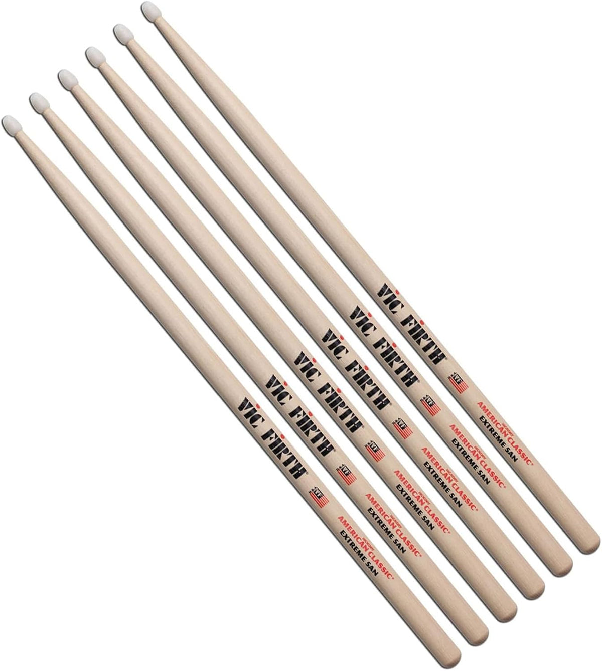 Vic Firth Extreme 5AN packaging and branding display