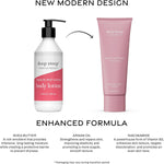 Deep Steep vegan body moisturizer key ingredients label detail