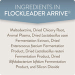 Authentic FlockLeader Arrive plasma protein and microbiome support formula for young birds