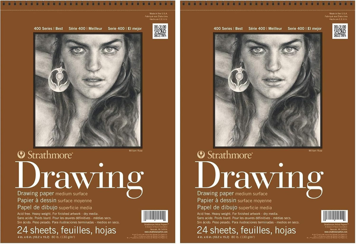 Strathmore art pad cover branding layout
