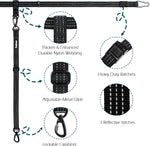 Close up of PetBonus heavy duty metal ratcheting buckle