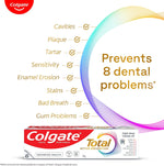 Colgate Total Advanced Health Toothpaste active ingredient highlights