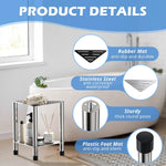 HzTinT small shower stool showing reinforced anti-slip leg covers