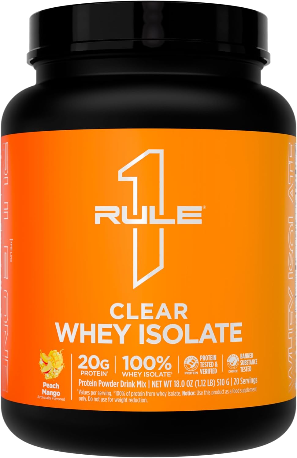 Rule 1 Proteins Clear Whey Isolate, Cherry Limade, 27 Servings | 20g All-Whey Isolate Protein Mix, Over 9g EAAs, 90 Calories, Zero Sugar, Easy to Digest, Light, Crisp, and Refreshing Taste - Image 11