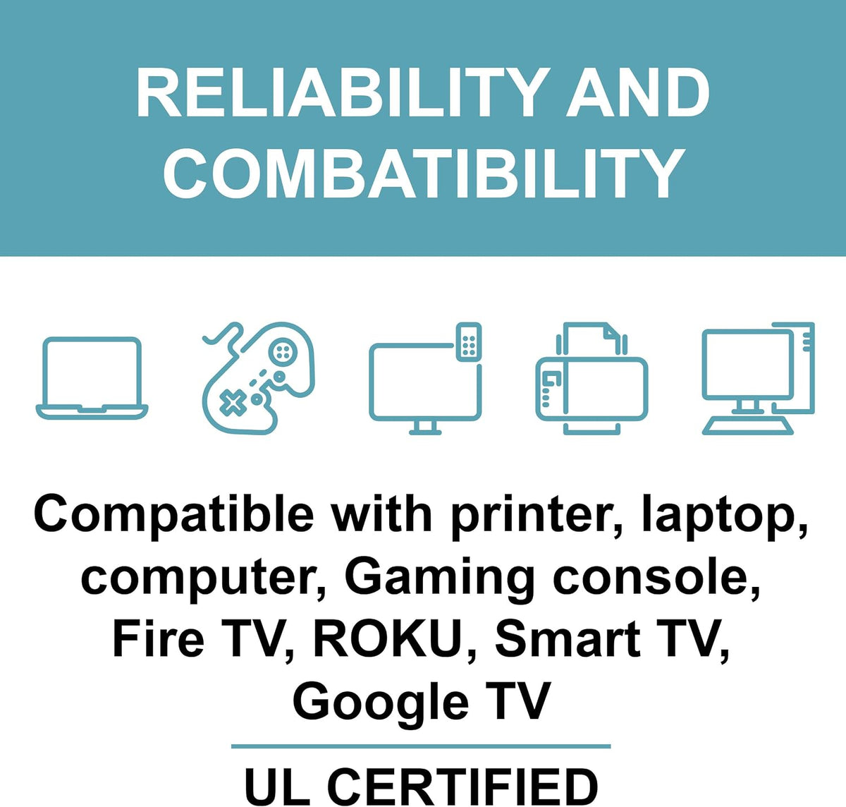 On-Q Cat 6 networking cable profile displaying flat ribbon form factor