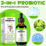 Datival 60ml cat gut health supplement label information