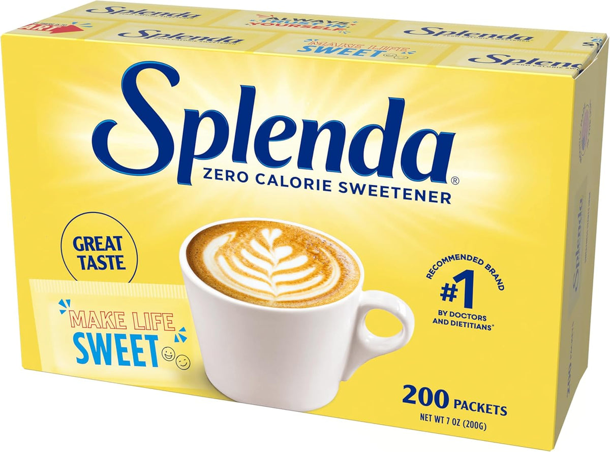 Splenda No Calorie Sweetener, 200 Count Packets - Image 1