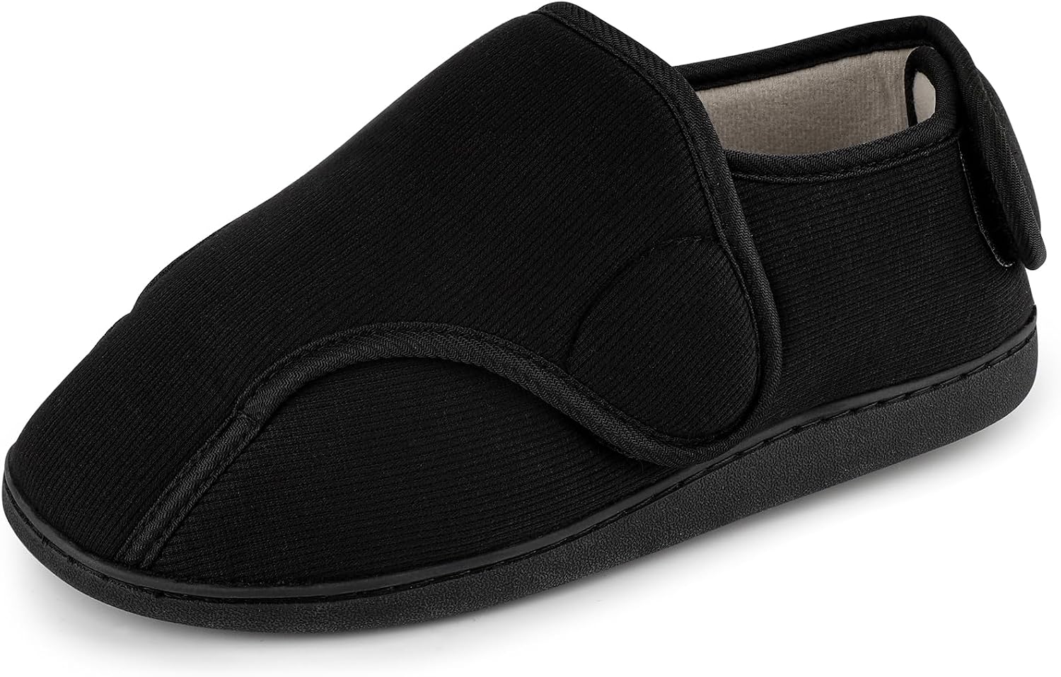 Tiestra mens slippers front view