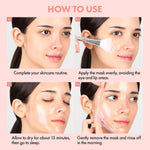 Back label of the TOSOWOONG anti-aging kit displaying ingredient details.