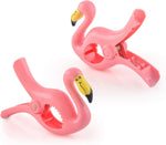 O2COOL BocaClips Beach Towel Clips Patio Pool Tie Dye Flip Flop 2pk - Image 13
