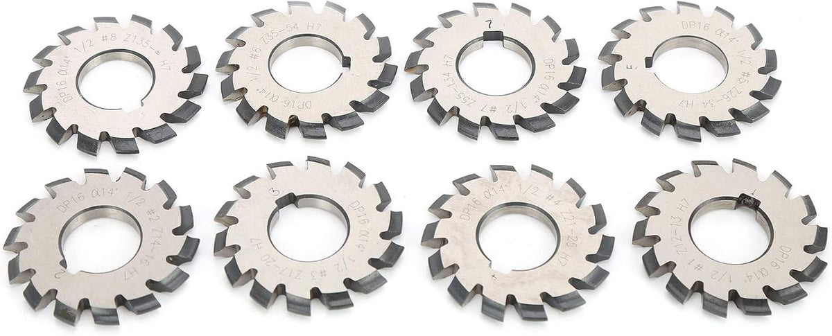 55 millimeter outer diameter gear cutter. Metalworking tool.