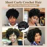 Miman synthetic crochet braids pre-looped roots