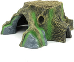 Resin Reptile Hideouts Cave Habitat Decor, B- Extra Large | For Gecko, Leopard Lizards, Toad, Turtle - Image 9