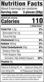 Laffy Taffy Fruit Combos 6 Ounce bag nutrition facts and ingredients label