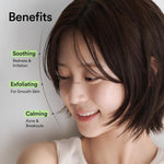 Abib mountain Jiri heartleaf extract calming pads for acne prone skin.