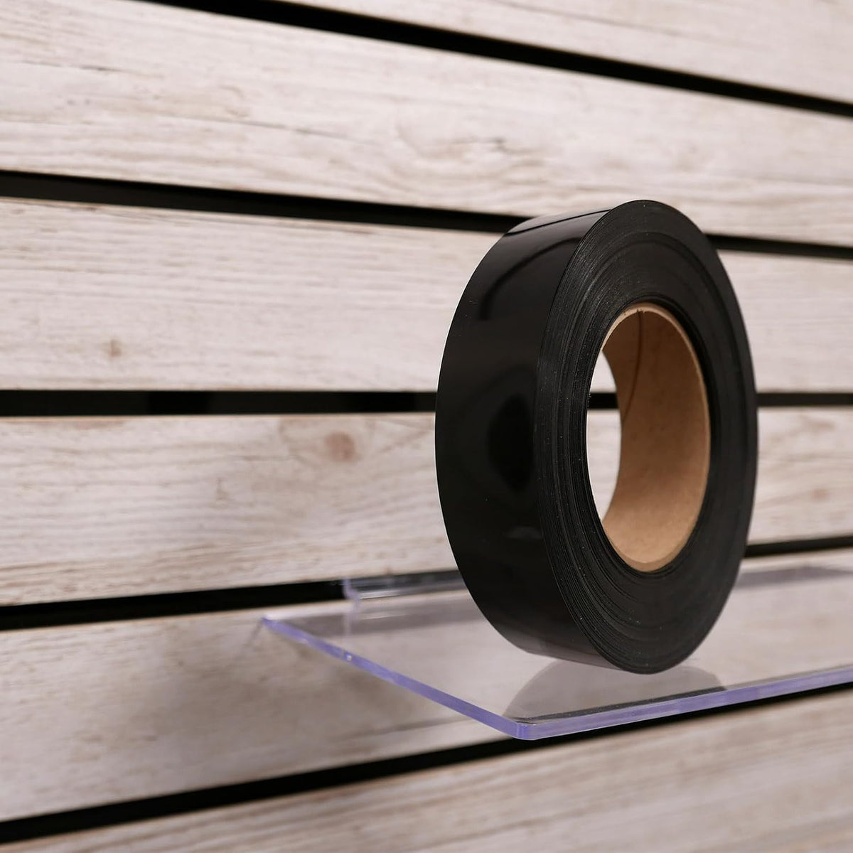 Slatwall Vinyl Insert Decorative Accent Strip, 130 FT Long x 1.25" H, 1 Roll Covers a 4' x 8' Panel, Red - Image 12